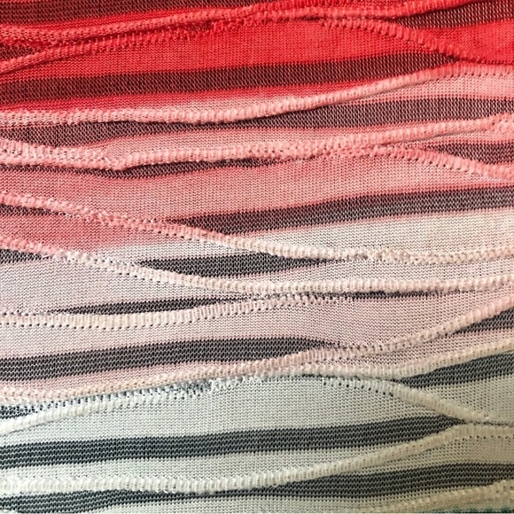 Dinh Ba Design Rainbow Textured Sleeveless Dress Small - Picture 10 of 12